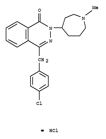 AzelastineHCl;4-[(4-chlorophenyl)methyl]-2-(hexahydro-1-methyl-1H-azepin-4-yl)-1(2H)-phthalazinone,hydrochloride(1:1)