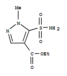1-Methyl-4-ethylformate-5-pyrazolesulfonamide