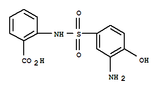 2-[[(3-Amino-4-hydroxyphenyl)sulphonyl]amino]benzoicacid