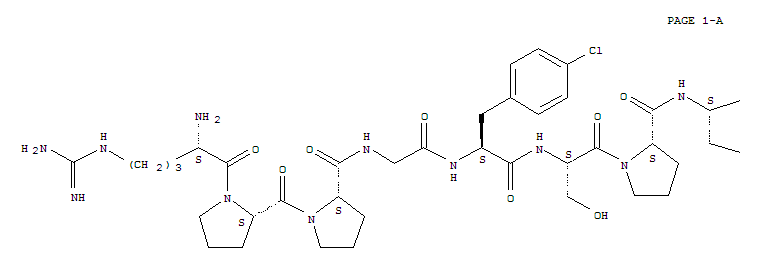 (Phe(4-Cl)5·8)-Bradykinin