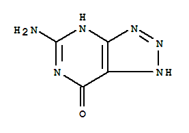 Azaguanine-8;NSC-749;SF-337;SK1150;7H-1,2,3-Triazolo[4,5-d]pyrimidin-7-one,5-amino-3,6-dihydro-