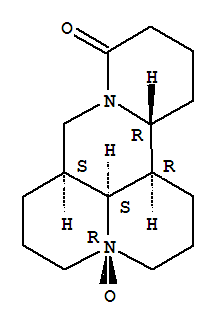 Oxymatrine;MatrineN-oxide;1H,5H,10H-Dipyrido[2,1-f:3',2',1'-ij][1,6]naphthyridin-10-one,dodecahydro-,4-oxide,(4R,7aS,13aR,13bR,13cS)-