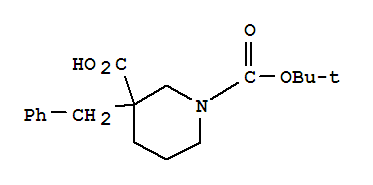 1-[(TERT-BUTYL)OXYCARBONYL]-3-BENZYLPIPERIDINE-3-CARBOXYLICACID