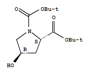 tert-Butyl(2S,4R)-N-Boc-trans-4-hydroxyprolinate