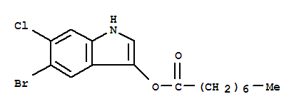 5-BROMO-6-CHLORO-3-INDOLYLCAPRYLATE