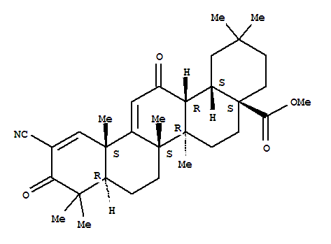 BardoxoloneMethyl;RTA402;TP-155;NSC713200;CDDOMethylEster;Oleana-1,9(11)-dien-28-oicacid,2-cyano-3,12-dioxo-,methylester