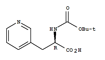 (αR)-α-[[(1,1-Dimethylethoxy)carbonyl]amino]-3-pyridinepropanoicacid