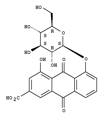 Rhein-8-O-β-D-glucopyranoside