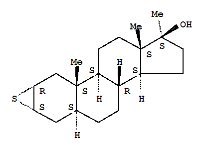 Androstan-17-ol,2,3-epithio-17-methyl-,(2a,3a,5a,17b)-