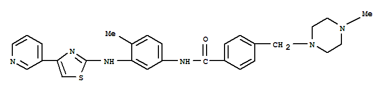 Masitinib(AB1010);N-(4-methyl-3-(4-(pyridin-3-yl)thiazol-2-ylamino)phenyl)-4-((4-methylpiperazin-1-yl)methyl)benzamide
