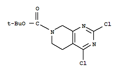 Tert-butyl2,4-dichloro-5,6-dihydropyrido[3,4-d]pyrimidine-7(8h)-carboxylate
