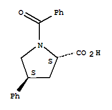 trans-1-Benzoyl-4-phenyl-L-proline