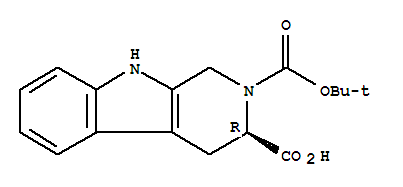 2H-Pyrido[3,4-b]indole-2,3-dicarboxylicacid,1,3,4,9-tetrahydro-,2-(1,1-dimethylethyl)ester,(R)-