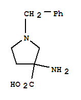 3-Amino-1-(phenylmethyl)-3-pyrrolidinecarboxylicacid