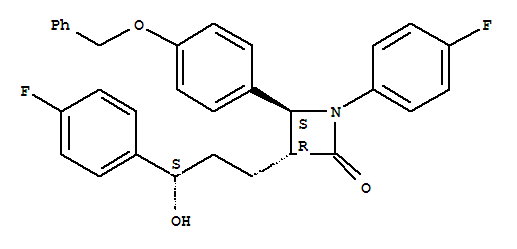 (3R,4S)-4-(4-(Benzyloxy)Phenyl)-1-(4-Fluorophenyl)-3-((S)-3-(4-Fluorophenyl)-3-Hydroxypropyl)Azetidin-2-One