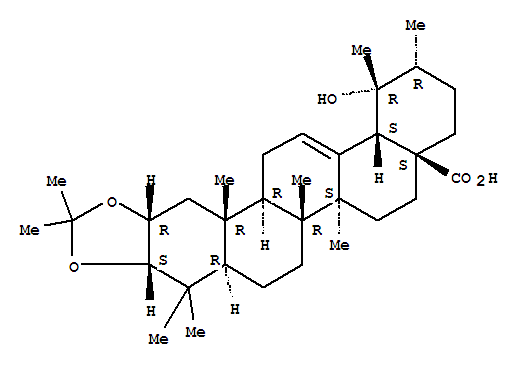 2,3-O-Isopropylidenyleuscaphicacid