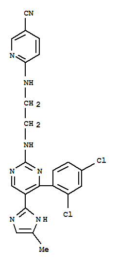 CHIR-99021(CT99021)HCl;6-(2-(4-(2,4-dichlorophenyl)-5-(4-methyl-1H-imidazol-2-yl)pyrimidin-2-ylamino)ethylamino)nicotinonitrilehydrochloride
