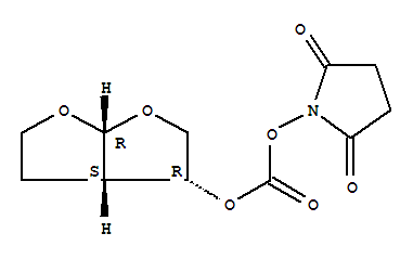 Carbonicacid-2,5-dioxo-1-pyrrolidinyl[(3R,3aS,6aR)-hexahydrofuro[2,3-b]furan-3-yl]ester