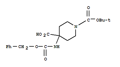 4-[(Benzyloxycarbonyl)amino]piperidine-1,4-dicarboxylicacidmono-tert-butylester