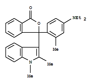 3-(1,2-Dimethyl-3-indolyl)-3-[4-(diethylamino)-2-methylphenyl]phthalide