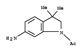 1-Acetyl-6-Amino-3,3-Dimethyl-2,3-Dihydro-Indole