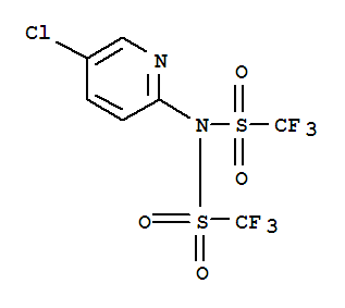 2-[n,n-bis(trifluoromethanesulfonyl)amino]-5-chloropyridine
