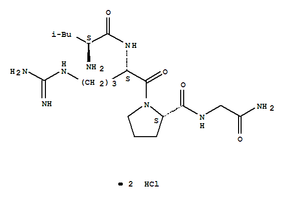 H-LEU-ARG-PRO-GLY-NH22HCL