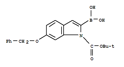 6-BENZYLOXY-1-BOC-INDOLE-2-BORONICACID