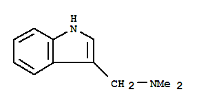 Gramine;(1H-indol-3-yl)-N,N-dimethylmethanamine