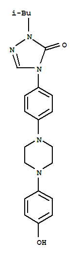 2,4-Dihydro-4-[4-[(4-Hydroxyphenyl)-1-piperazinyl]phenyl]-2-(1-methylpropy)-3H-1,2,4triazol-3-one