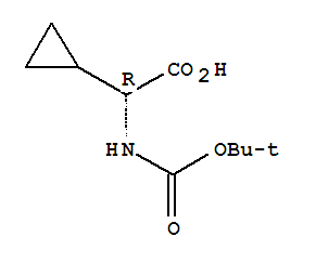(R)-2-(tert-Butoxycarbonylamino)-2-(cyclopropyl)ethanoicacid