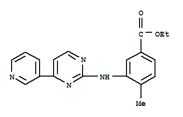 4-Methyl-3-[[4-(3-pyridinyl)-2-pyrimidinyl]amino]benzoicacidethylester