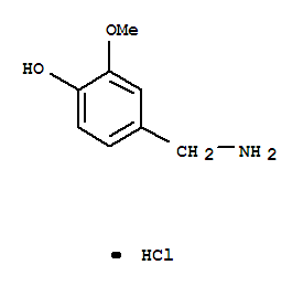 4-Hydroxy-3-methoxybenzylaminehydrochloride