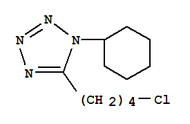 5-(4-Chlorobutyl)-1-cyclohexanyltetrazole