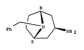 3-amino-8-benzyl-8-azabicyclo[3.2.1]octane(3-exo)-