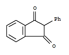 Phenindione;Rectadione;phenylindandione;2-phenyl-1H-indene-1,3(2H)-dione