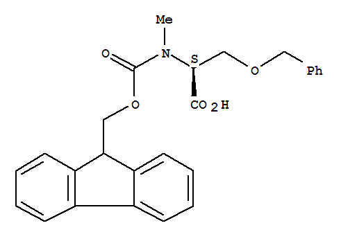 N-[(9H-Fluoren-9-ylmethoxy)carbonyl]-N-methyl-O-(phenylmethyl)-L-serine