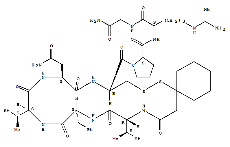 (d(CH2)51,D-Ile2,Ile4,Arg8)-Vasopressin
