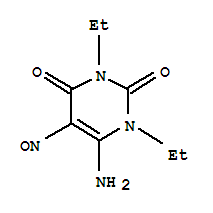 1,3-DIETHYL-5-NITROSO-6-AMINOURACIL