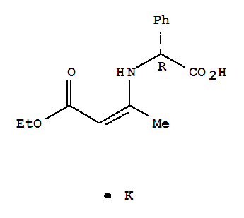 Potassium(R,E)-2-((4-ethoxy-4-oxobut-2-en-2-yl)amino)-2-phenylacetate