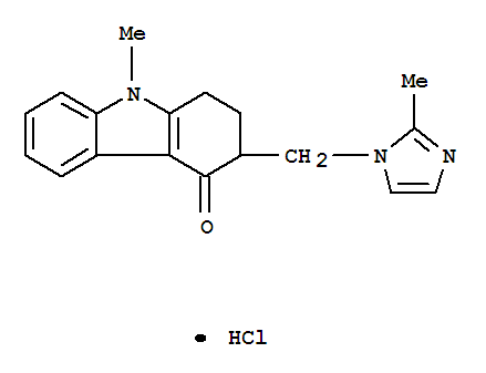 OndansetronHCl;GR38032F;9-methyl-3-((2-methyl-1H-imidazol-1-yl)methyl)-2,3-dihydro-1H-carbazol-4(9H)-onehydrochloride