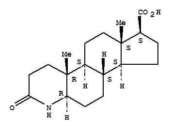 3-Oxo-4-aza-5-alpha-androstane-17-beta-carboxylicacid