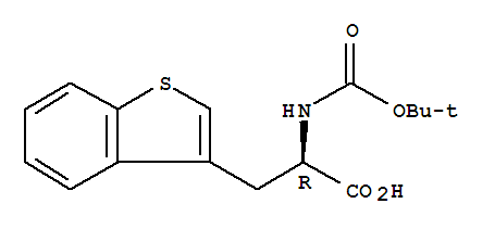 N-tert-Butoxylcarbonyl-3-(benzo[b]thiophen-3-yl)-D-alanine