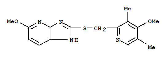 5-METHOXY-2-[[(4-METHOXY-3,5-DIMETHYL-2-PYRIDINYL)METHYL]THIO]-1H-IMIDAZO[4,5B]PYRIDINE