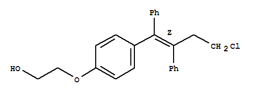 Ospemifene;2-[4-[(1Z)-4-chloro-1,2-diphenyl-1-buten-1-yl]phenoxy]-ethanol