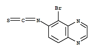 5-BROMO-6-ISOTHIOCYANATEQUINOXALINE