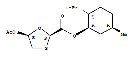 (1R,2S,5R)-2-Isopropyl-5-Methylcyclohexyl(2R,5S)-5-Acetoxy-1,3-Oxathiolane-2-Carboxylate