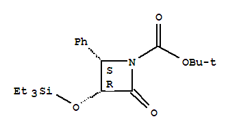 (3R,4S)-tert-Butyl2-oxo-4-phenyl-3-(triethylsilyloxy)azetidine-1-carboxylate