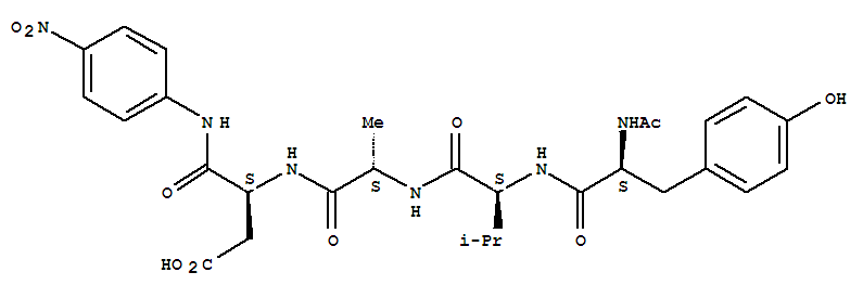 N-Acetyl-L-tyrosyl-L-valyl-L-alanyl-N-(4-nitrophenyl)-L-α-asparagine