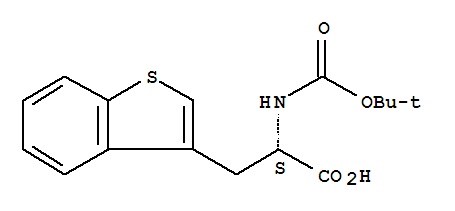 (αS)-α-[[(1,1-Dimethylethoxy)carbonyl]amino]benzo[b]thiophene-3-propanoicacid